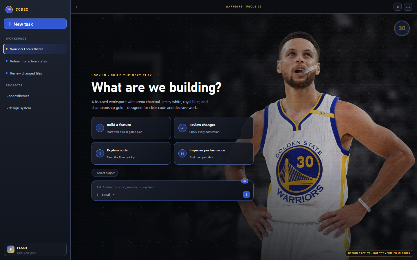 curry Codex theme preview